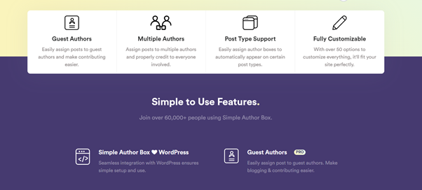 Simple Author Box features
