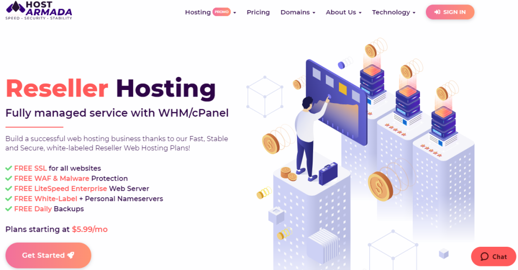 Cloud Reseller Hosting