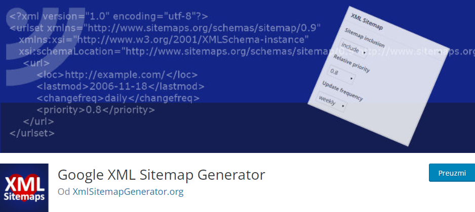 Google XML Sitemap Generator