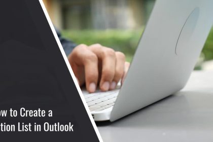 How to Create a Distribution List in Outlook