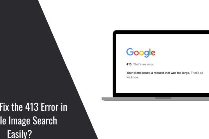 How to Fix the 413 Error in Google Image Search Easily?