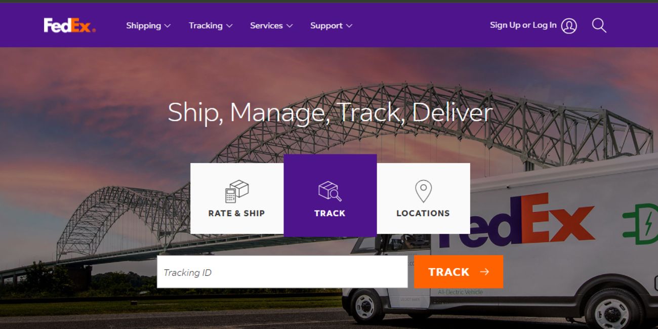 Use the Official FedEx Tracking Page