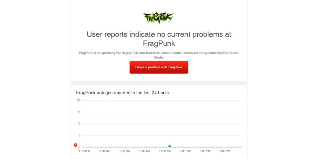 Check FragPunk Server Status