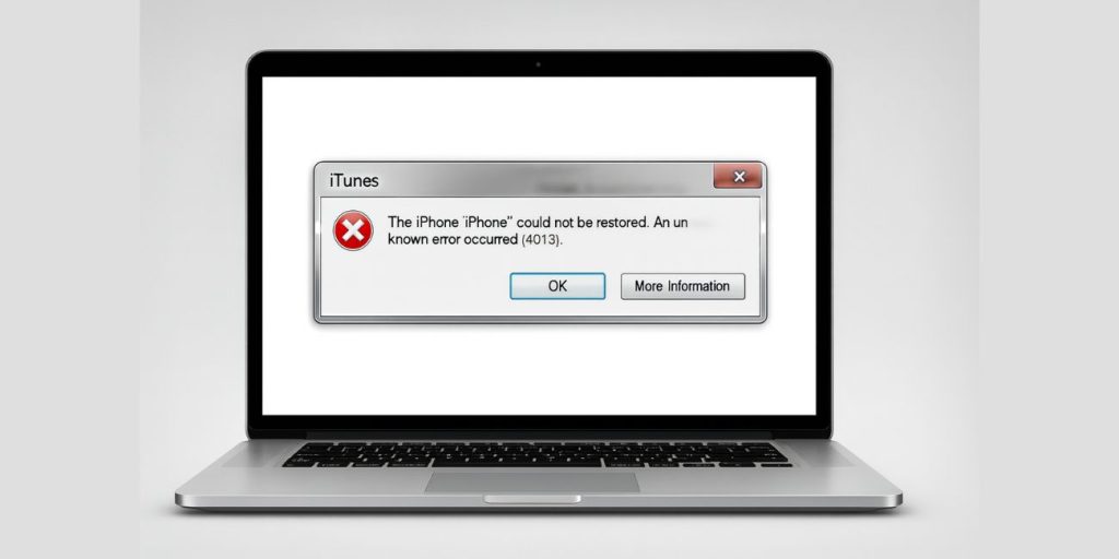 What is iPhone Error 4013