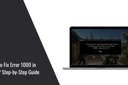 How to Fix Error 1000 in Tarkov