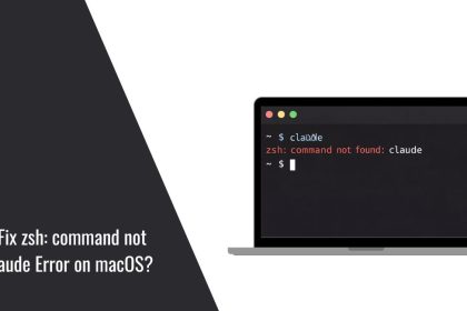 How to Fix zsh: command not found: claude Error on macOS